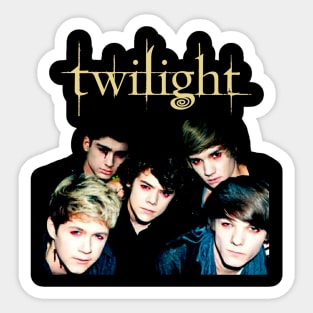 1D as Twilight Shirt The Twilight Saga Edward Cullen Sticker